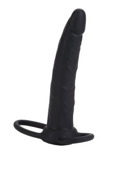 CalExotics Silicone Dual Penetrator, 14 cm, black