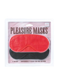 CalExotics Pleasure Mask 2pcs, red/black