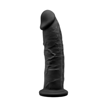 SILEXD Premium Silicone Dildo Model 2 7'5", 19,2 cm, black