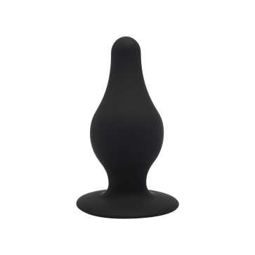 SILEXD Premium Silicone Plug Model 2 S Black, 7,2 cm