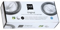 FAIR SQUARED Original Condoms, Vegan & Fair Trade, 20 cm, 100 pcs 