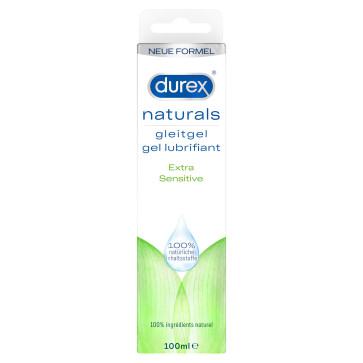 Durex Naturals Lubricant, Extra Sensitive, 100 ml (3,4 fl.oz.)