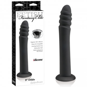 Fetish Fantasy Elite, Dildo, 23 cm (9 in), Black