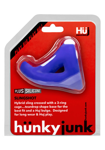 Hünky Junk Slingshot Teardrop Cocksling, Blue