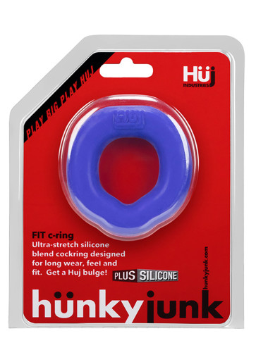 Hünky Junk Fit Ergo Shaped Cockring , Blue