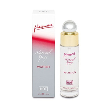 HOT Pheromone Natural Spray Woman, 45 ml (1.5 fl.oz.)