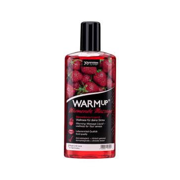 JoyDivision WARMup Warming Massage Liquid, Strawberry, 150 ml (5,1 fl.oz.)