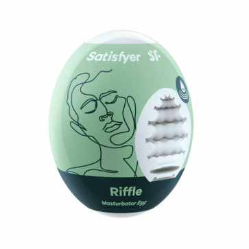 SATISFYER 'MASTURBATOR EGG - RIFFLE'