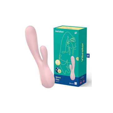 SATISFYER 'MONO FLEX', 20,5 CM, MIT APP (PINK)