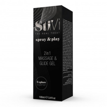 StiVi - spray & play, 2in1 Massage & Glide Gel 100ml