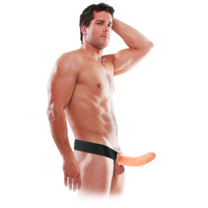 Fetish Fantasy Series 8“ Hollow Strap-on, PVC, Flesh, 20 cm, Ø 5 cm