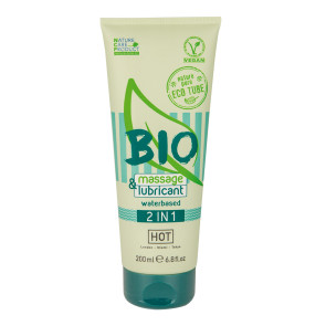 HOT BIO Massage & Lubricant 2IN1 200ml /6.8 fl.oz 