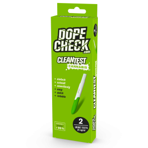 DOPE-CHECK Urin Clean-Test Cannabis, Cut-off 25 ng/ml, 2 pcs