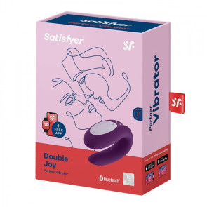 SATISFYER DOUBLE JOY VIOLET (INCL. BLUETOOTH Y APP)