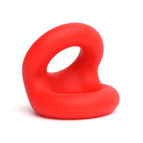 Liquid Silicone Rugby Ring Red