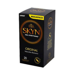 Manix Skyn Original Natural Feeling Condoms, Latex Free & Vegan, 18 cm (7,1 in), 20 pcs