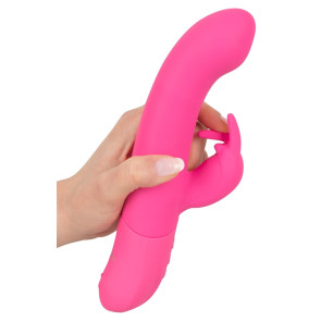 Sweet Smile Rechargeable G-Spot Vibrator, Silicone, Pink, 23,5 cm