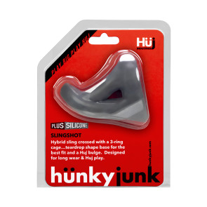 Hünky Junk Slingshot Teardrop Cocksling, Grey