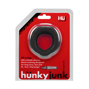 Hünky Junk Fit Ergo Shaped Cockring , Black