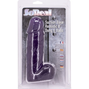 SoReal - Dildo Lila 8" Purple